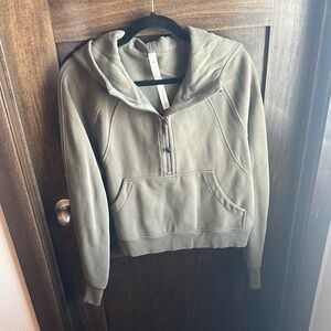 Lululemon Athletica scuba half zip hoodie